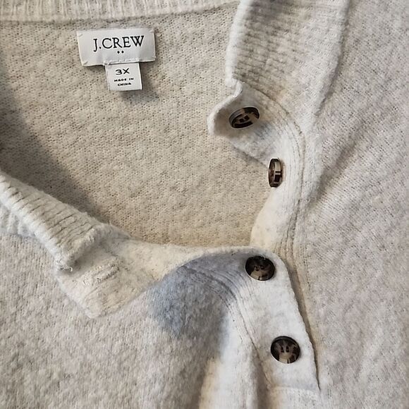 J Crew 3X soft and cozy sweater - Picture 4 of 4